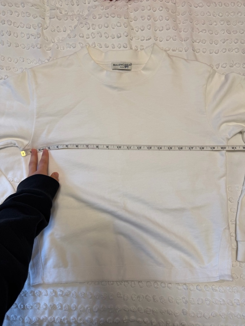 Balenciaga White Jumper / Sweatshirt Sz S - Picture 12 of 15